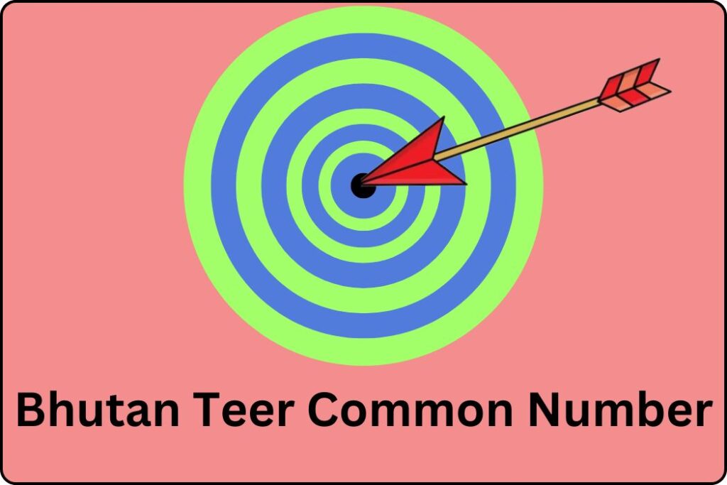 bhutan teer common number